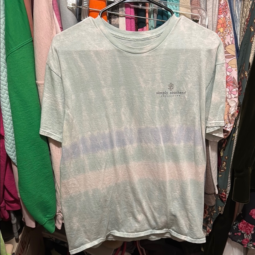 Simply Southern Pastel Tie-Dye Short Sleeve Tee